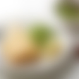 Gluten-free battered cod and mushy peas