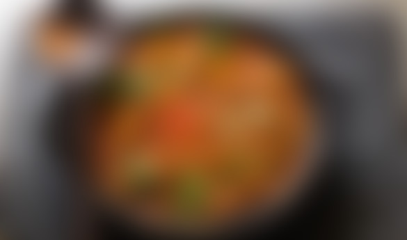 Chicken and lentil curry