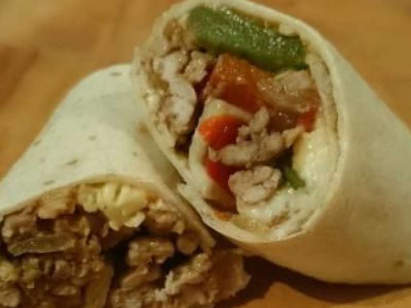 Burrito de Arrachera y Hummus Recipe - Whisk