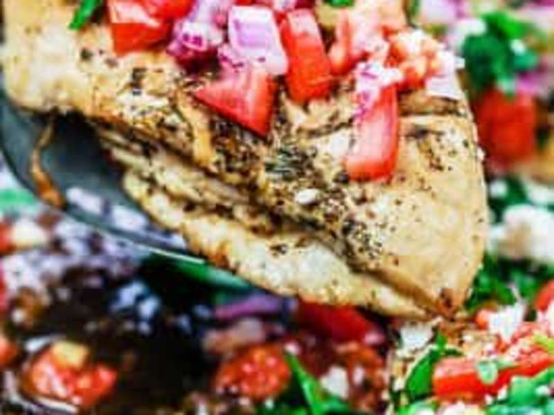 One Skillet Mediterranean Chicken Recipe With Tomatoes And Green Olives one-skillet-mediterranean-chicken-recipe-with-tomatoes-and-green-olives