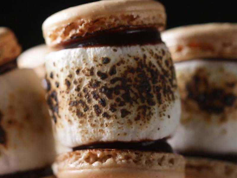 S'mores Macarons Recipe by Tasty - Whisk