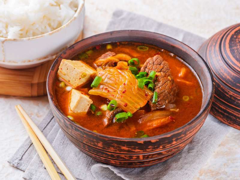 How to makee Kimchi Jjigae soup?