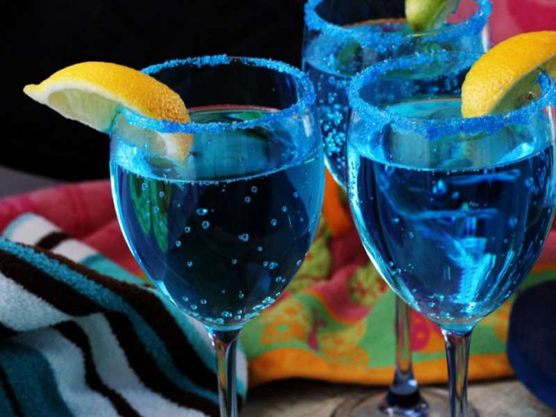 Sparkling Blue Hawaiian Mocktail Recipe - Whisk