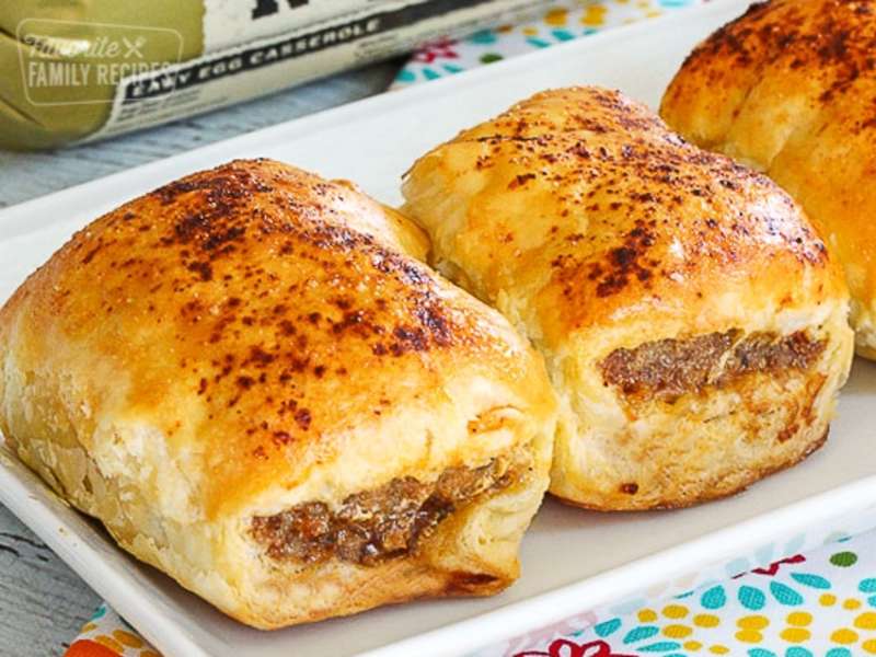 5  chicken and vegetable sausage roll recipe