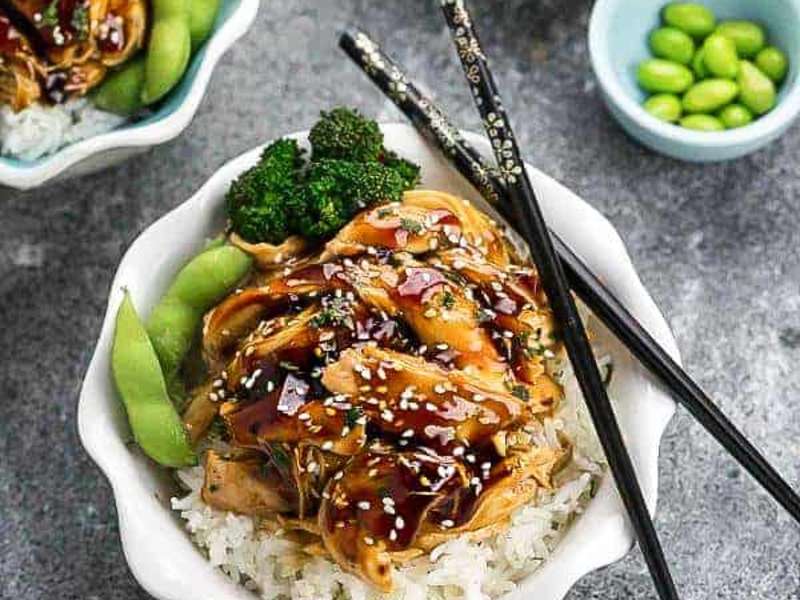 teriyaki rice instant pot