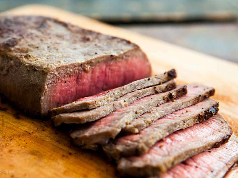 Pan-Fried London Broil Steak Recipe - Whisk