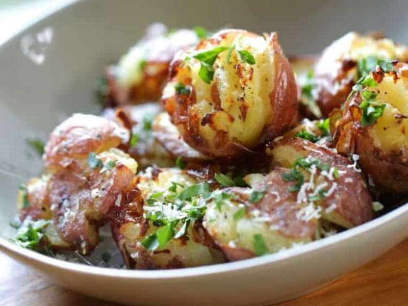 Easy Smashed Potato Recipe Whisk