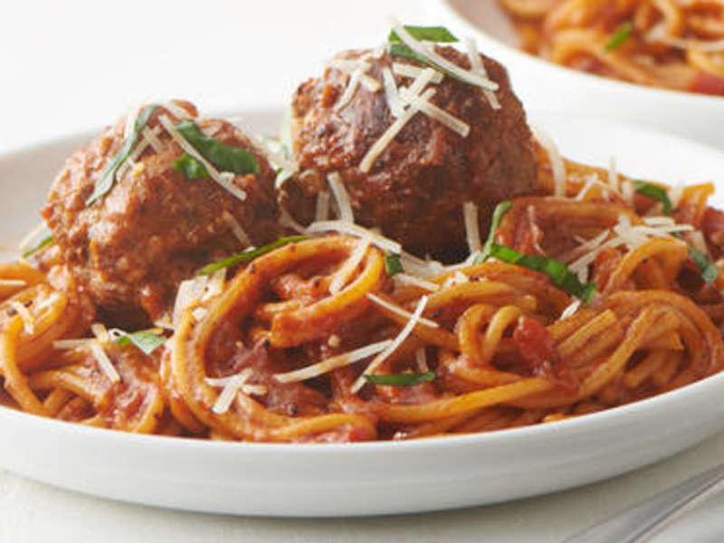 Instant Pot Spaghetti With Meatballs Recipe Whisk