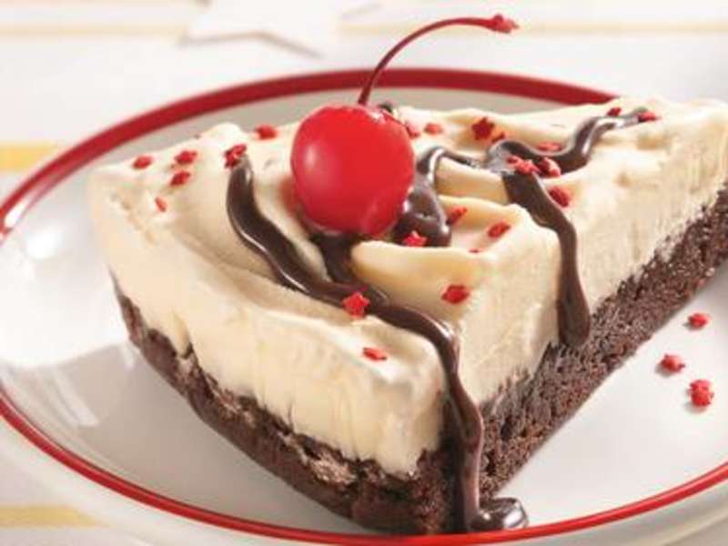 Brownie Ice Cream Cake Recipe - Whisk