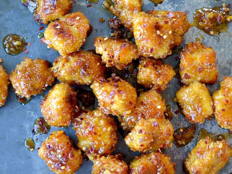 Baked Orange Chicken Poppers Oven Or Air Fryer Recipe Whisk
