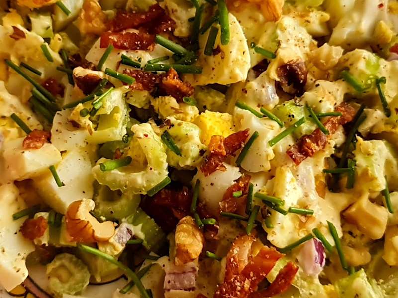Celery and Egg Lunch Salad Recipe Whisk