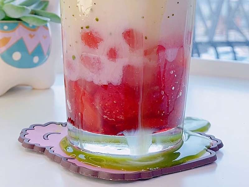Homemade Strawberry Boba ( Tapioca Pearls) Recipe Whisk