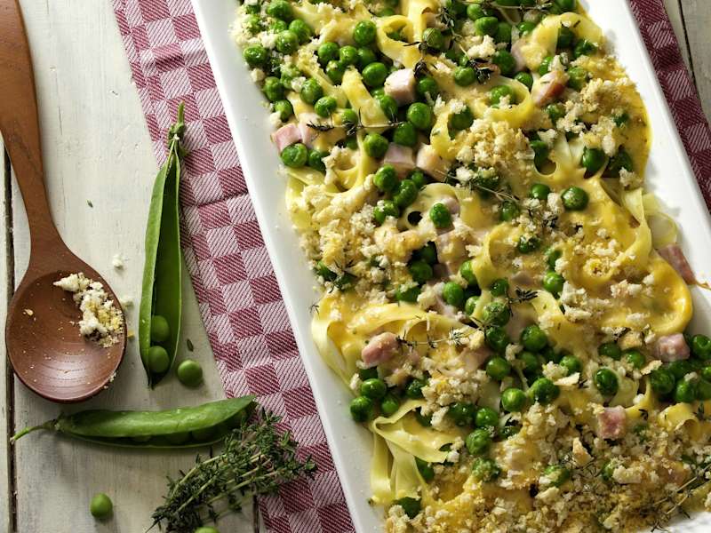 Nudel Auflauf mit Erbsen Recipe - Whisk