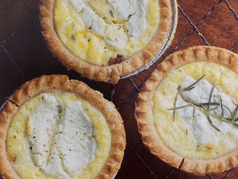 Caramelized Onion & Goat Cheese Tarts Recipe Whisk