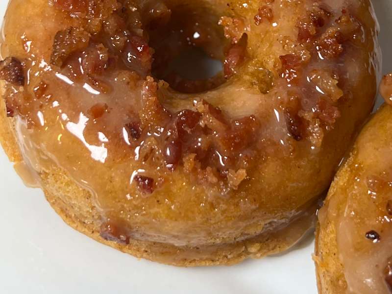Bacon Maple Glazed Donuts Recipe Whisk