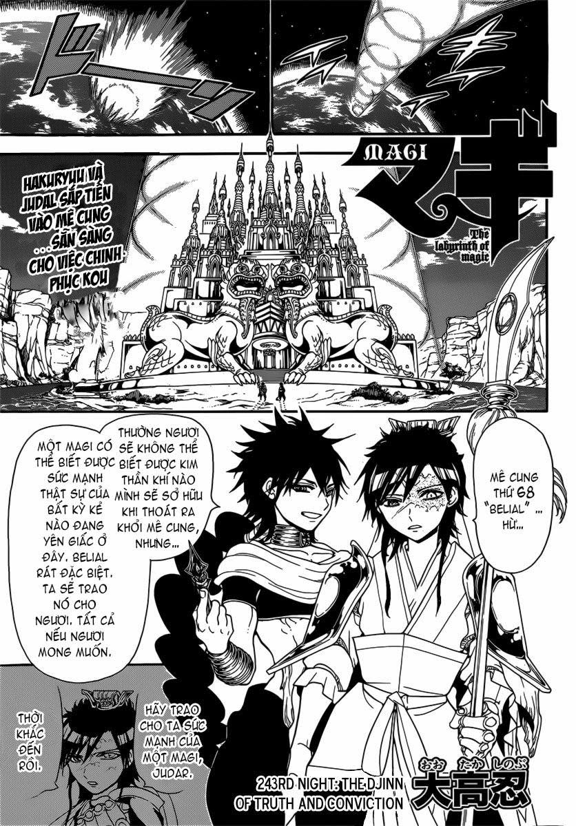 Magi: Bậc Thầy Pháp Thuật Chapter 243 - Trang 2