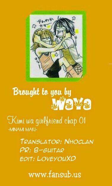 Kimi Wa Grilfrend Chapter 1 - Trang 2