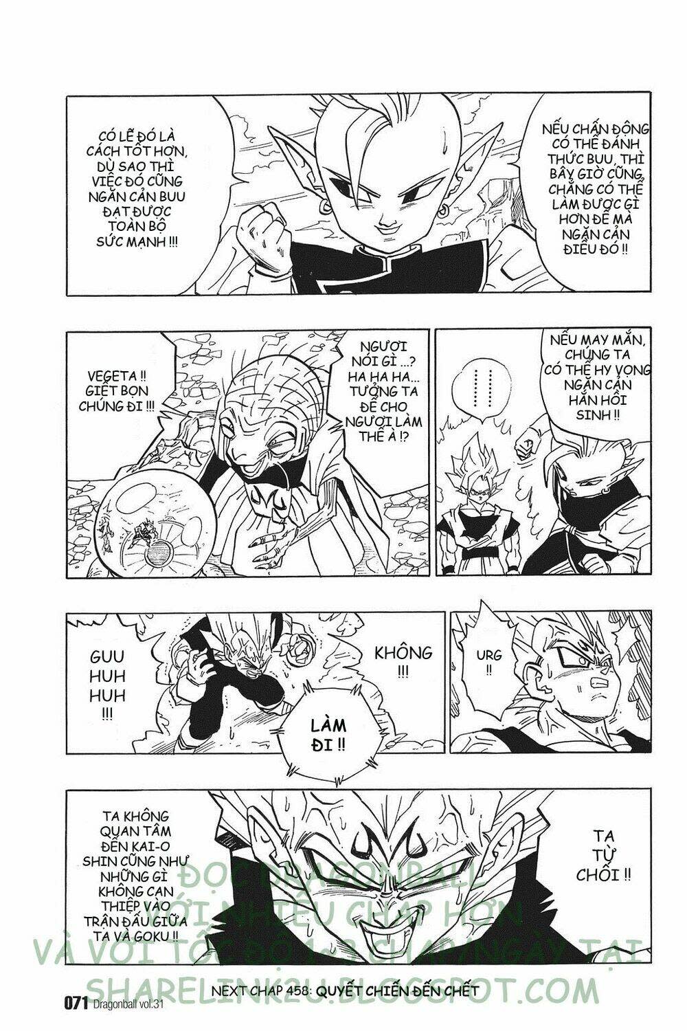 Dragon Ball - Bảy Viên Ngọc Rồng Chapter 457 - Next Chapter 458