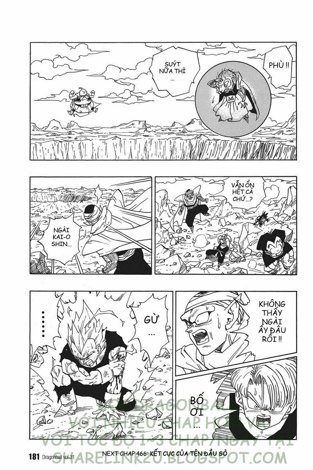 Dragon Ball - Bảy Viên Ngọc Rồng Chapter 465 - Next Chapter 466