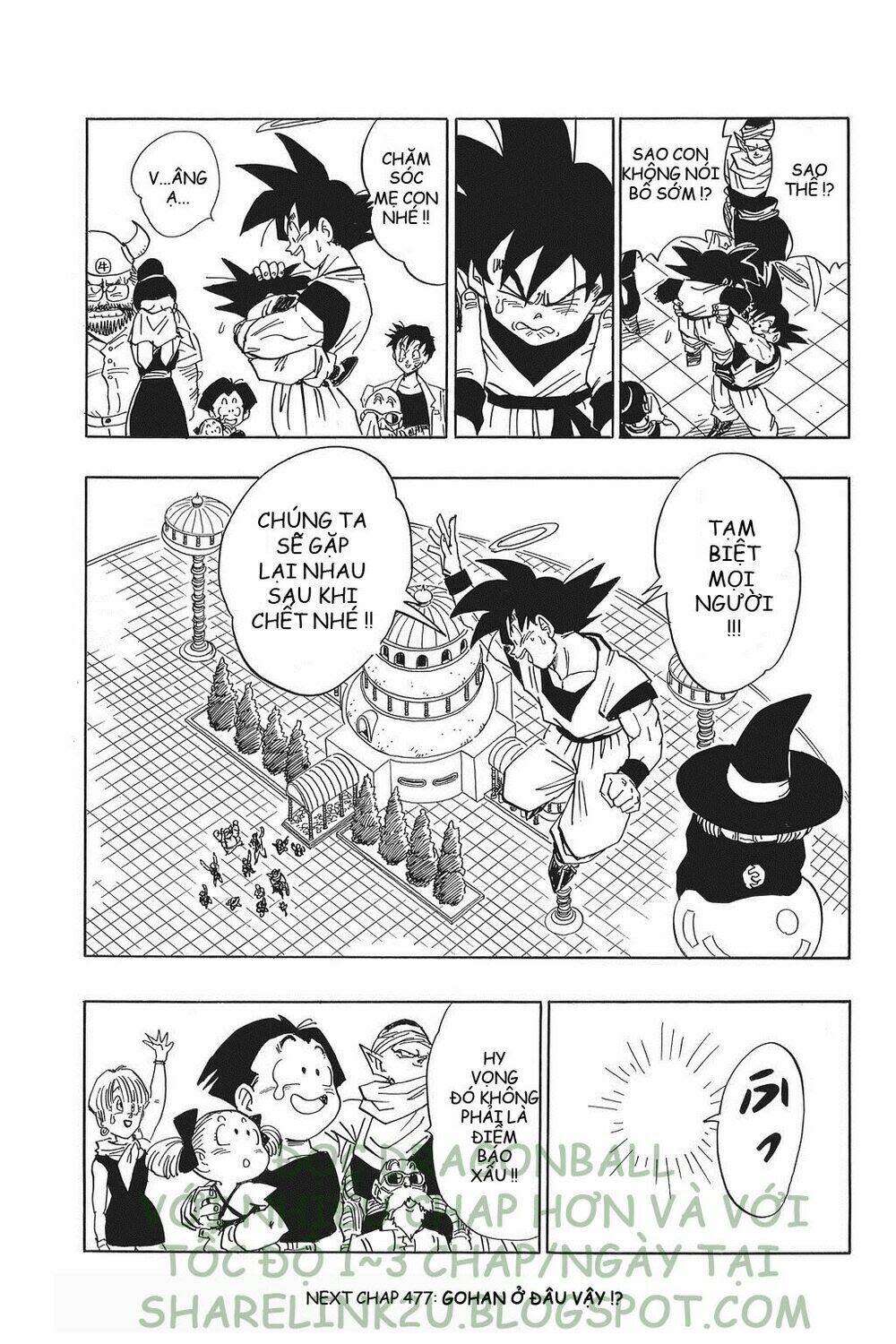 Dragon Ball - Bảy Viên Ngọc Rồng Chapter 477 - Next Chapter 478