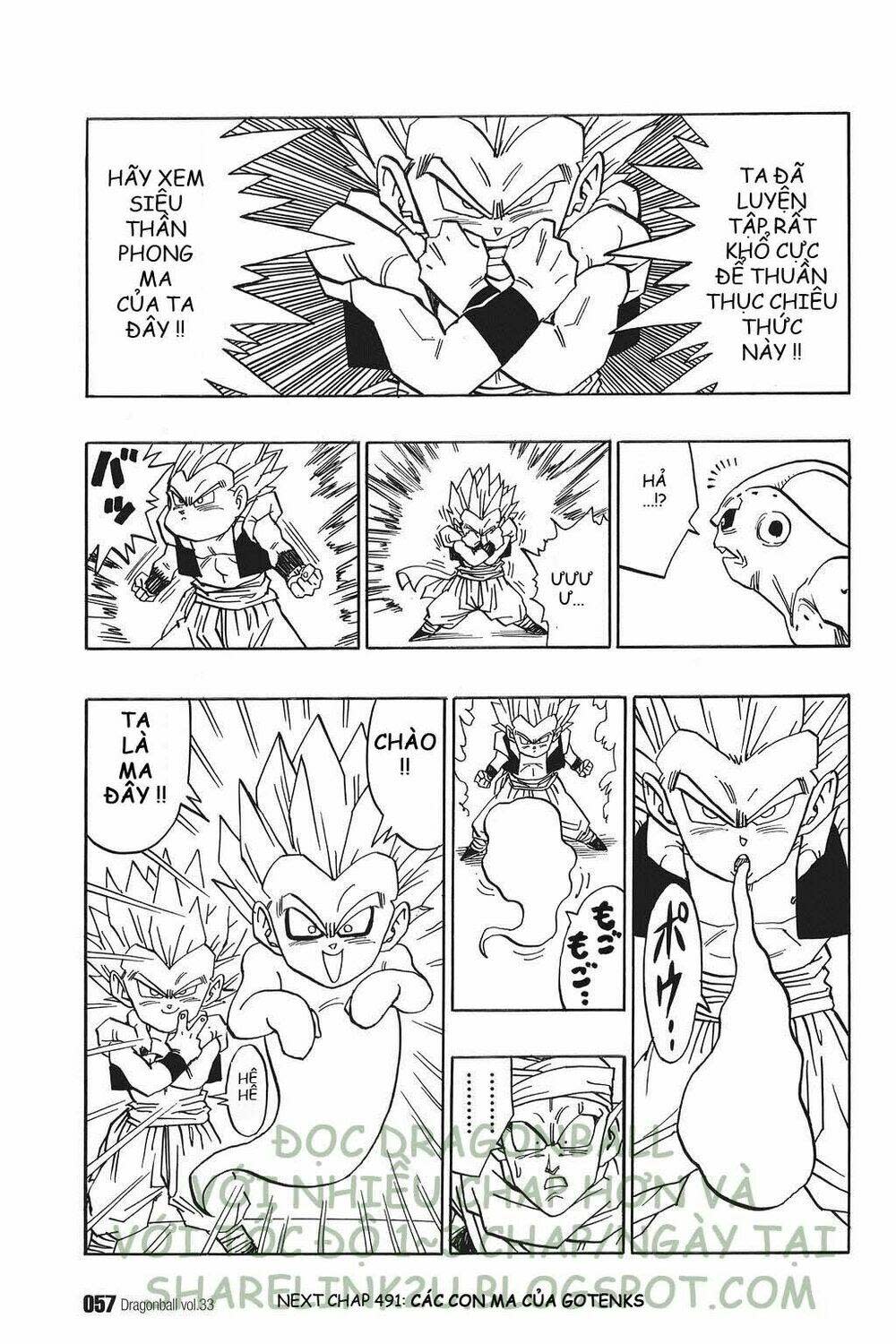 Dragon Ball - Bảy Viên Ngọc Rồng Chapter 490 - Next Chapter 491