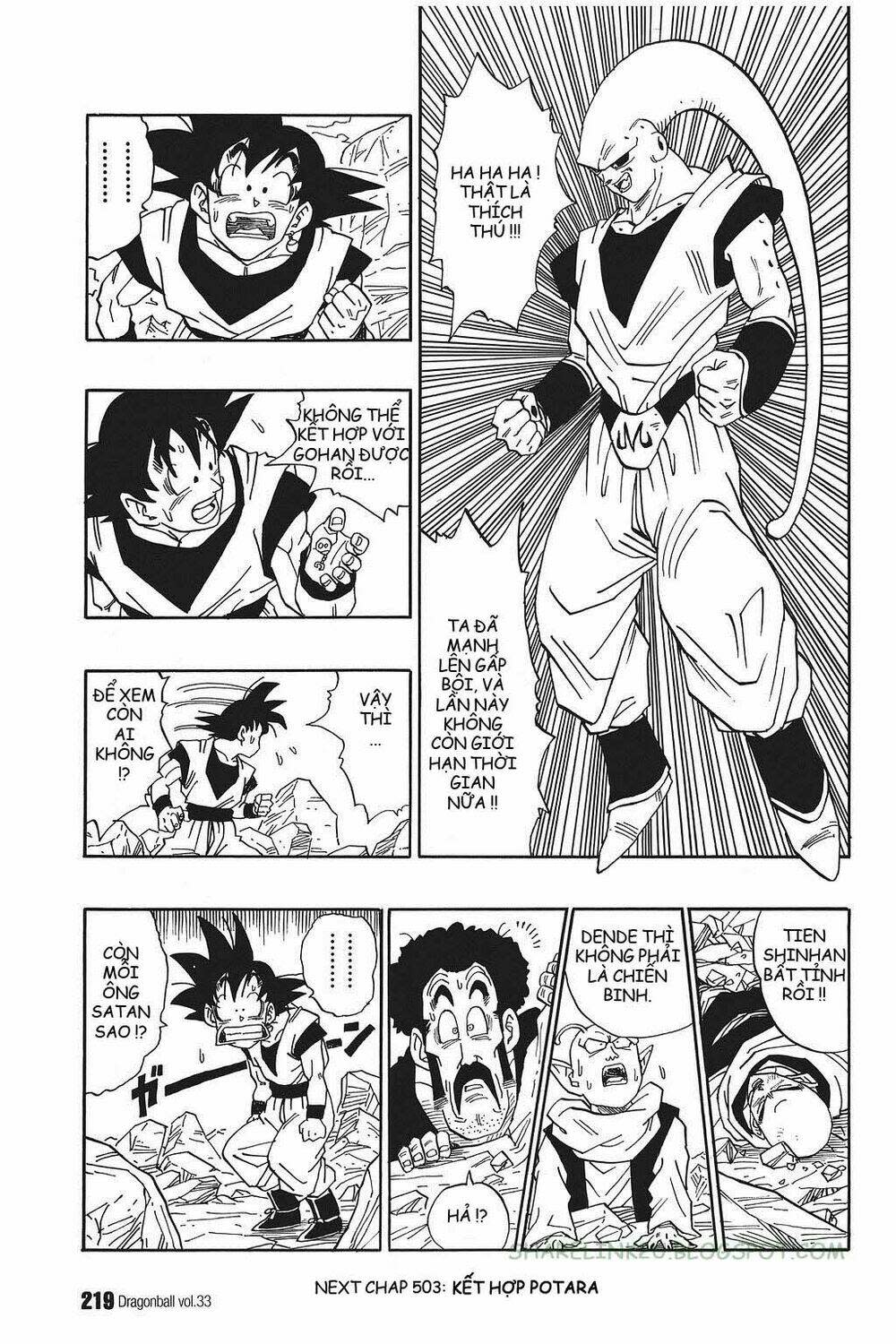 Dragon Ball - Bảy Viên Ngọc Rồng Chapter 502 - Next Chapter 503