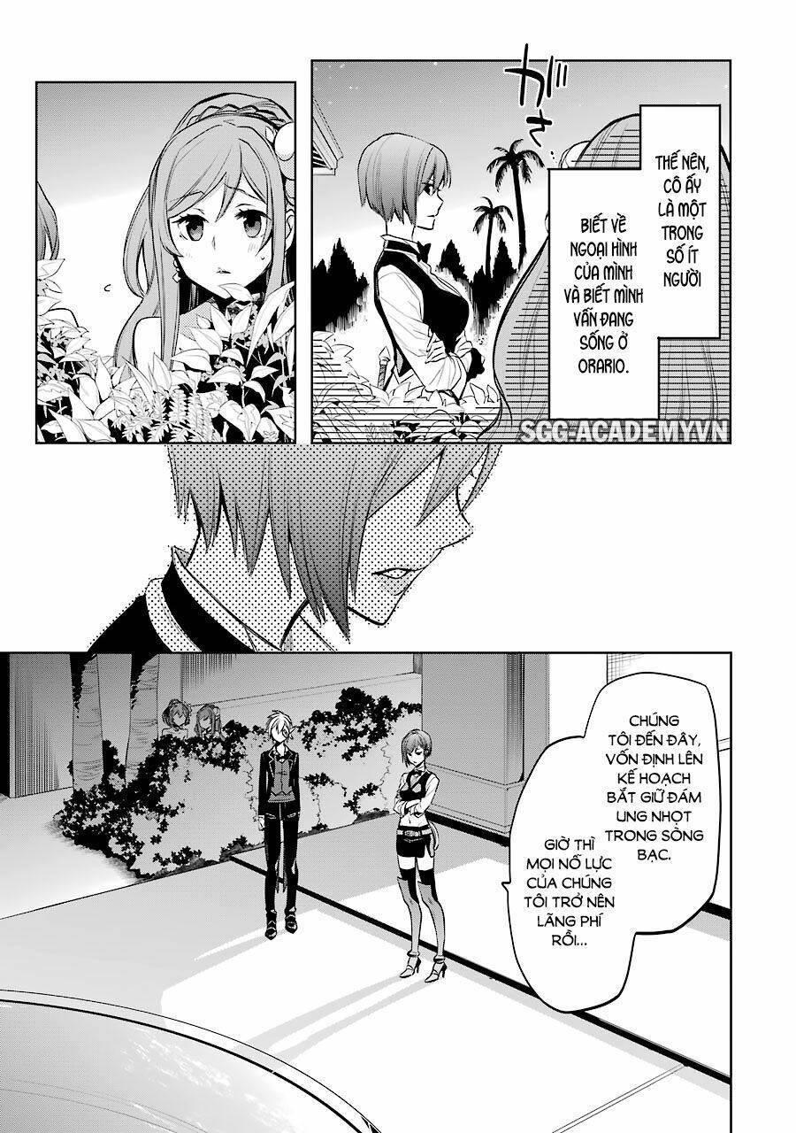 dungeon ni deai o motomeru no wa machigatte iru darou ka: familia chronicle episode ryu chapter 9: elf của quán hostess of fertility. - Trang 2