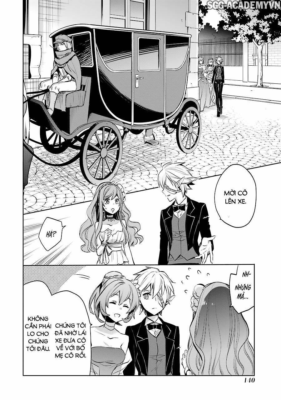 dungeon ni deai o motomeru no wa machigatte iru darou ka: familia chronicle episode ryu chapter 9: elf của quán hostess of fertility. - Trang 2