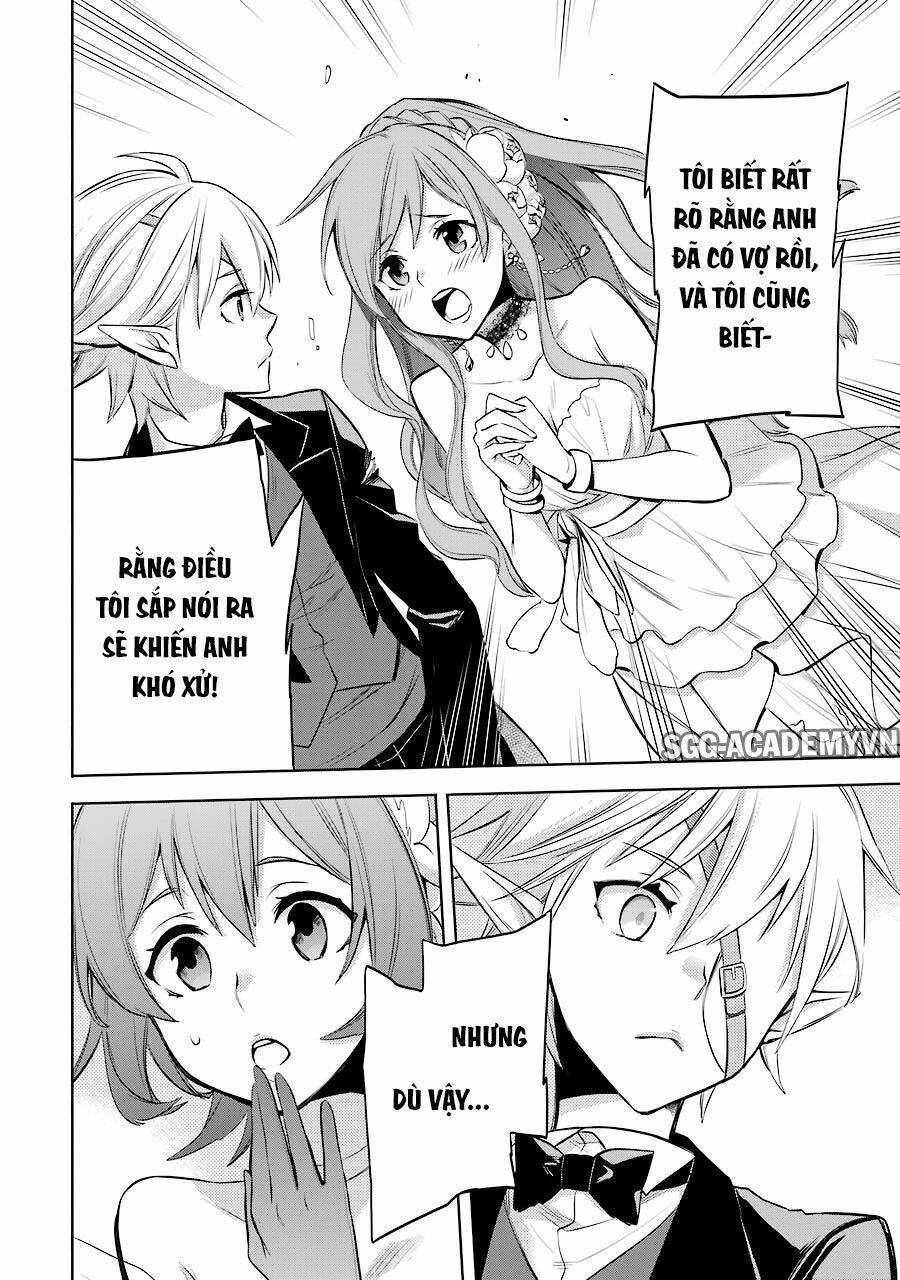 dungeon ni deai o motomeru no wa machigatte iru darou ka: familia chronicle episode ryu chapter 9: elf của quán hostess of fertility. - Trang 2