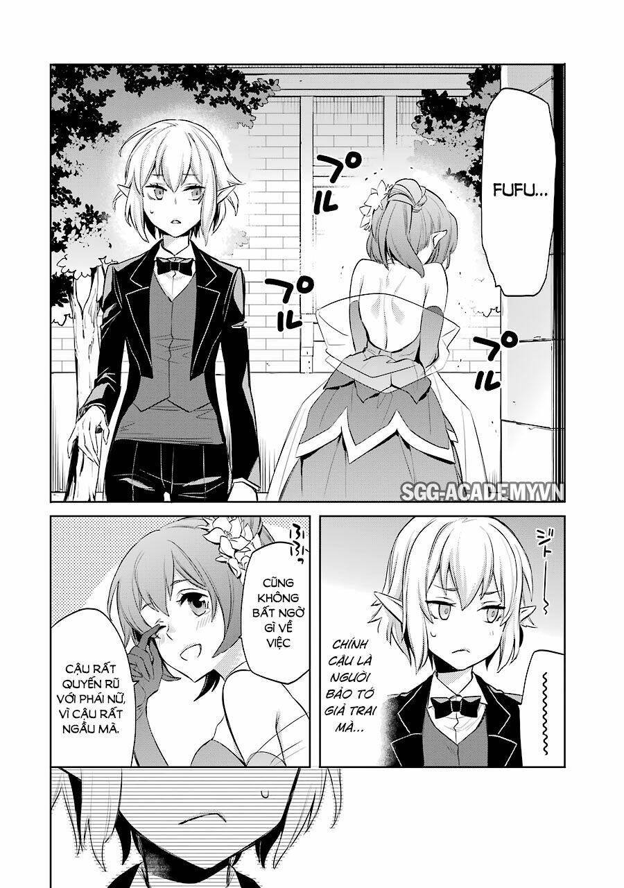 dungeon ni deai o motomeru no wa machigatte iru darou ka: familia chronicle episode ryu chapter 9: elf của quán hostess of fertility. - Trang 2