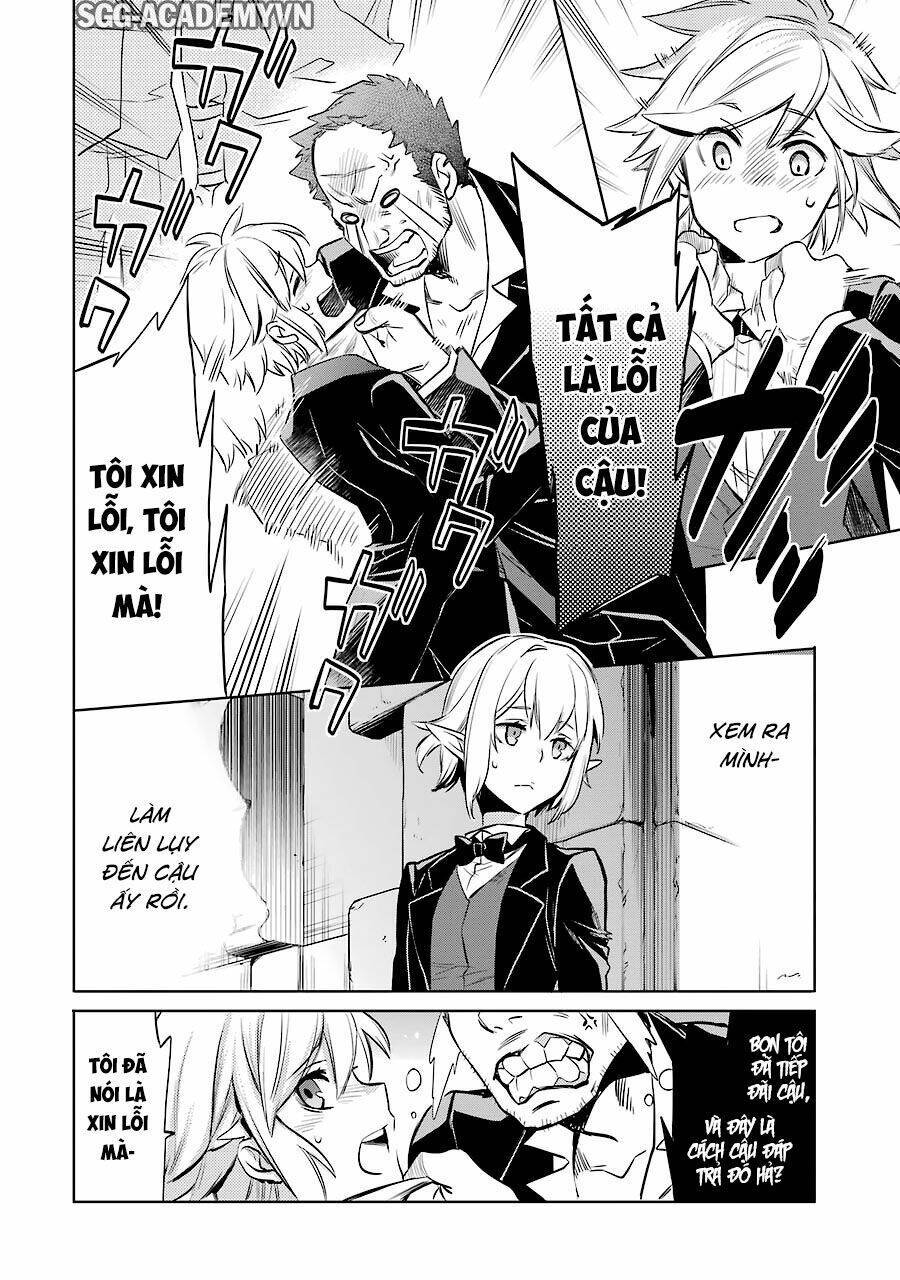 dungeon ni deai o motomeru no wa machigatte iru darou ka: familia chronicle episode ryu chapter 9: elf của quán hostess of fertility. - Trang 2