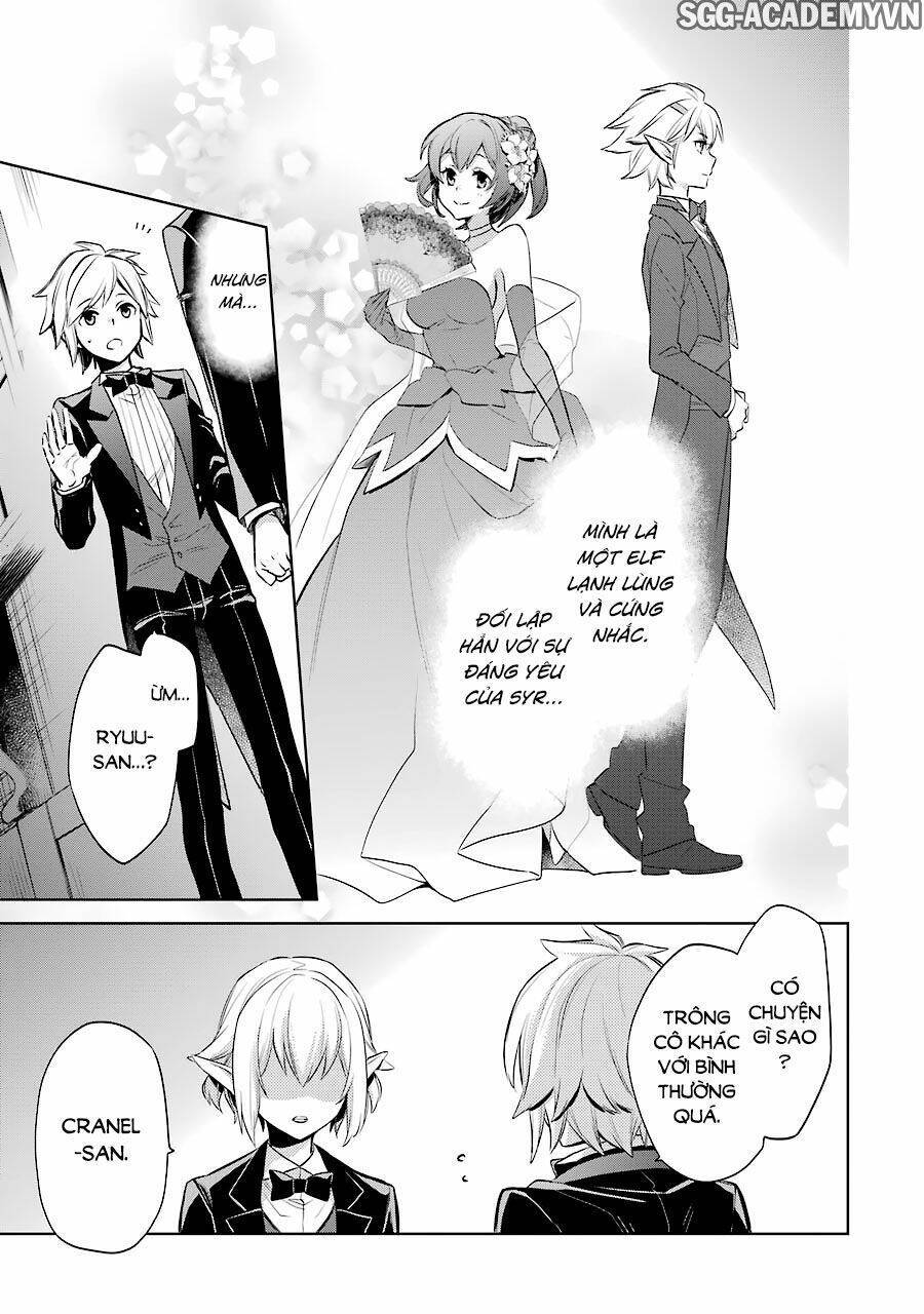 dungeon ni deai o motomeru no wa machigatte iru darou ka: familia chronicle episode ryu chapter 9: elf của quán hostess of fertility. - Trang 2