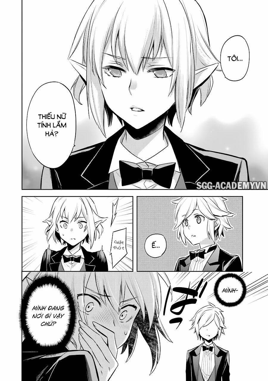 dungeon ni deai o motomeru no wa machigatte iru darou ka: familia chronicle episode ryu chapter 9: elf của quán hostess of fertility. - Trang 2