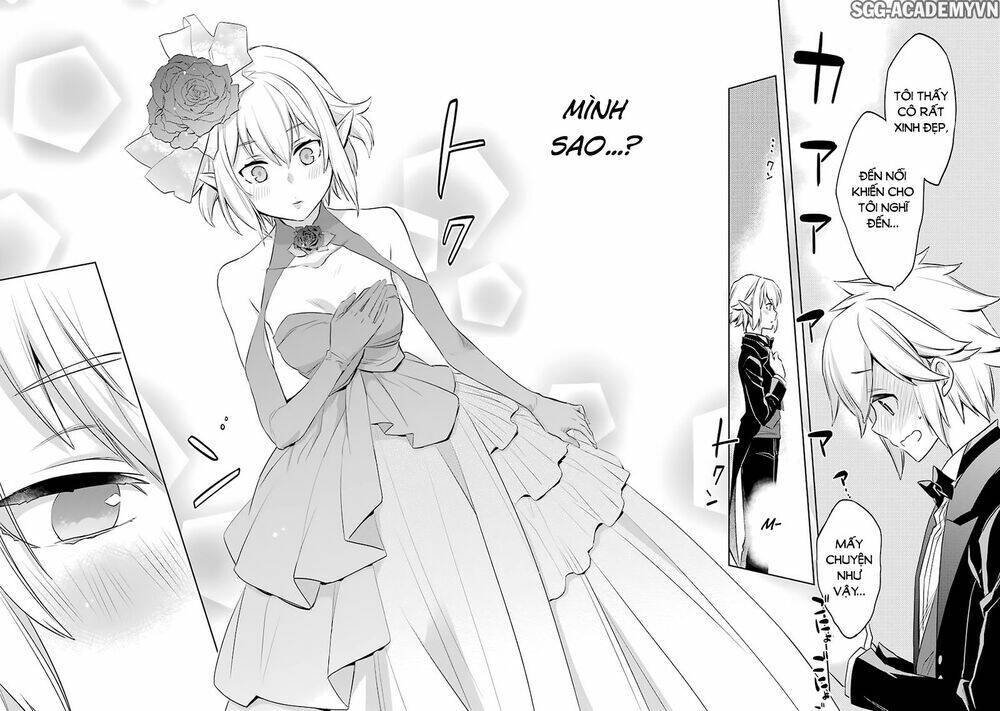 dungeon ni deai o motomeru no wa machigatte iru darou ka: familia chronicle episode ryu chapter 9: elf của quán hostess of fertility. - Trang 2