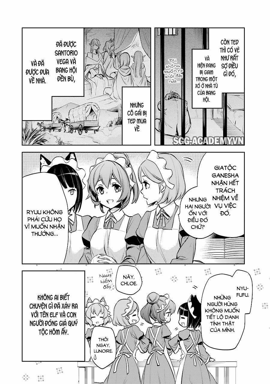 dungeon ni deai o motomeru no wa machigatte iru darou ka: familia chronicle episode ryu chapter 9: elf của quán hostess of fertility. - Trang 2