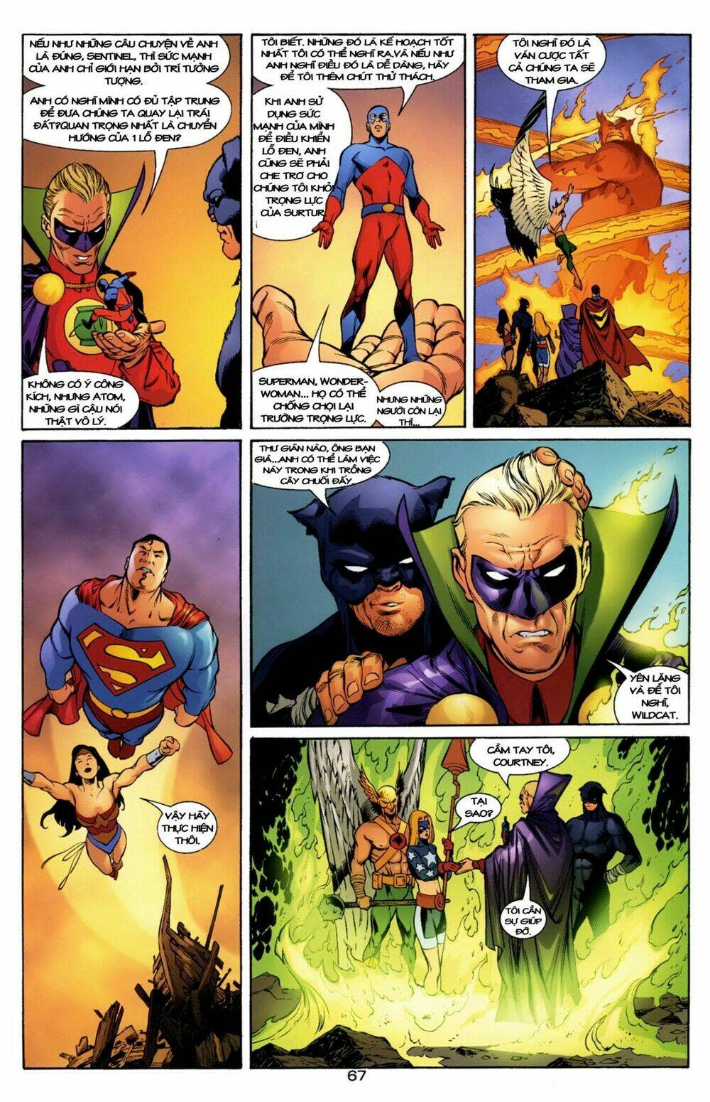 JLA JSA: VIRTUE AND VICE Chapter 3 - Next Chapter 4