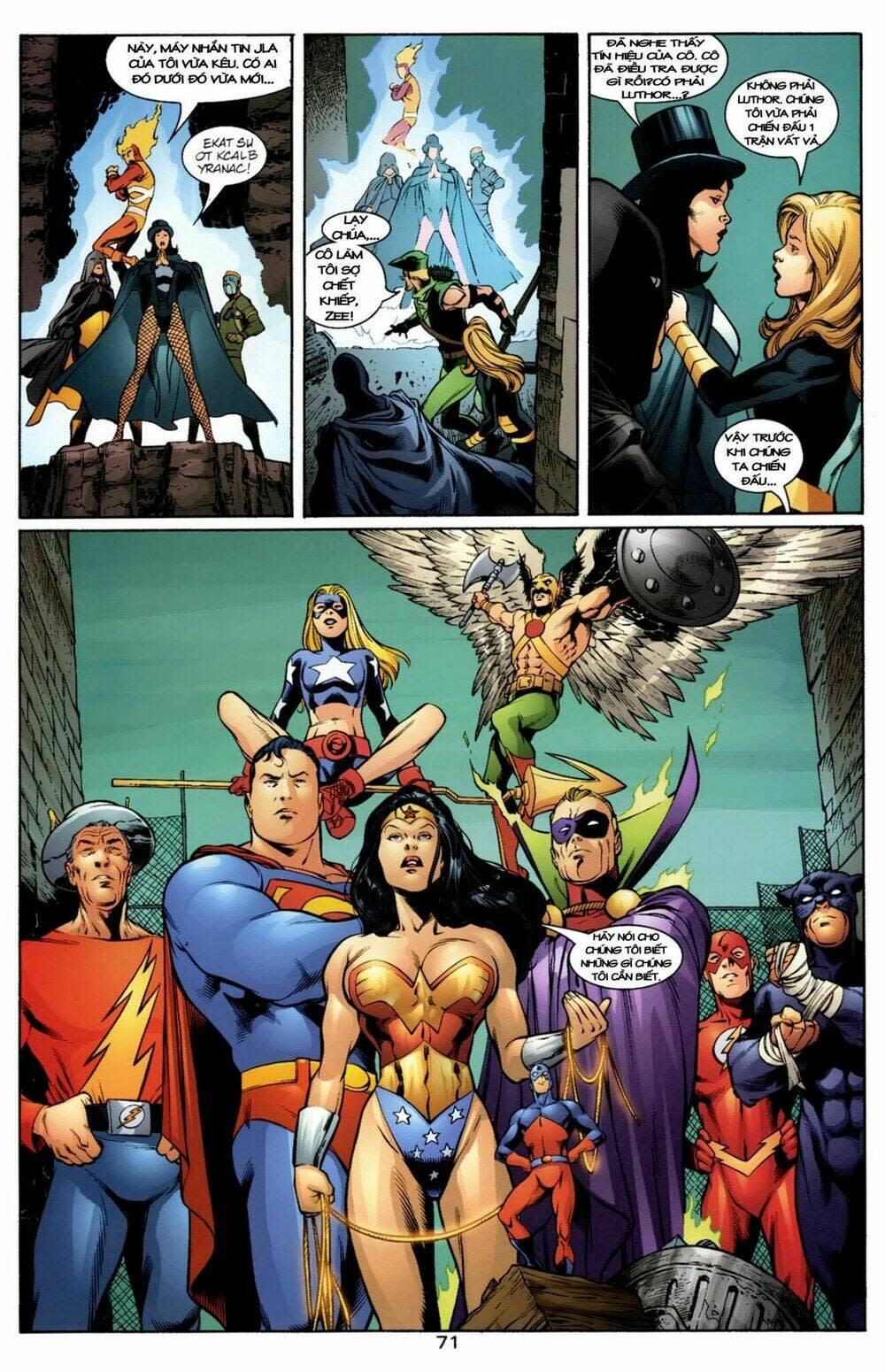 JLA JSA: VIRTUE AND VICE Chapter 3 - Next Chapter 4