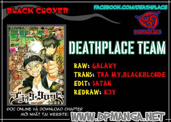 black clover - pháp sư không phép thuật chapter 38 - Trang 2