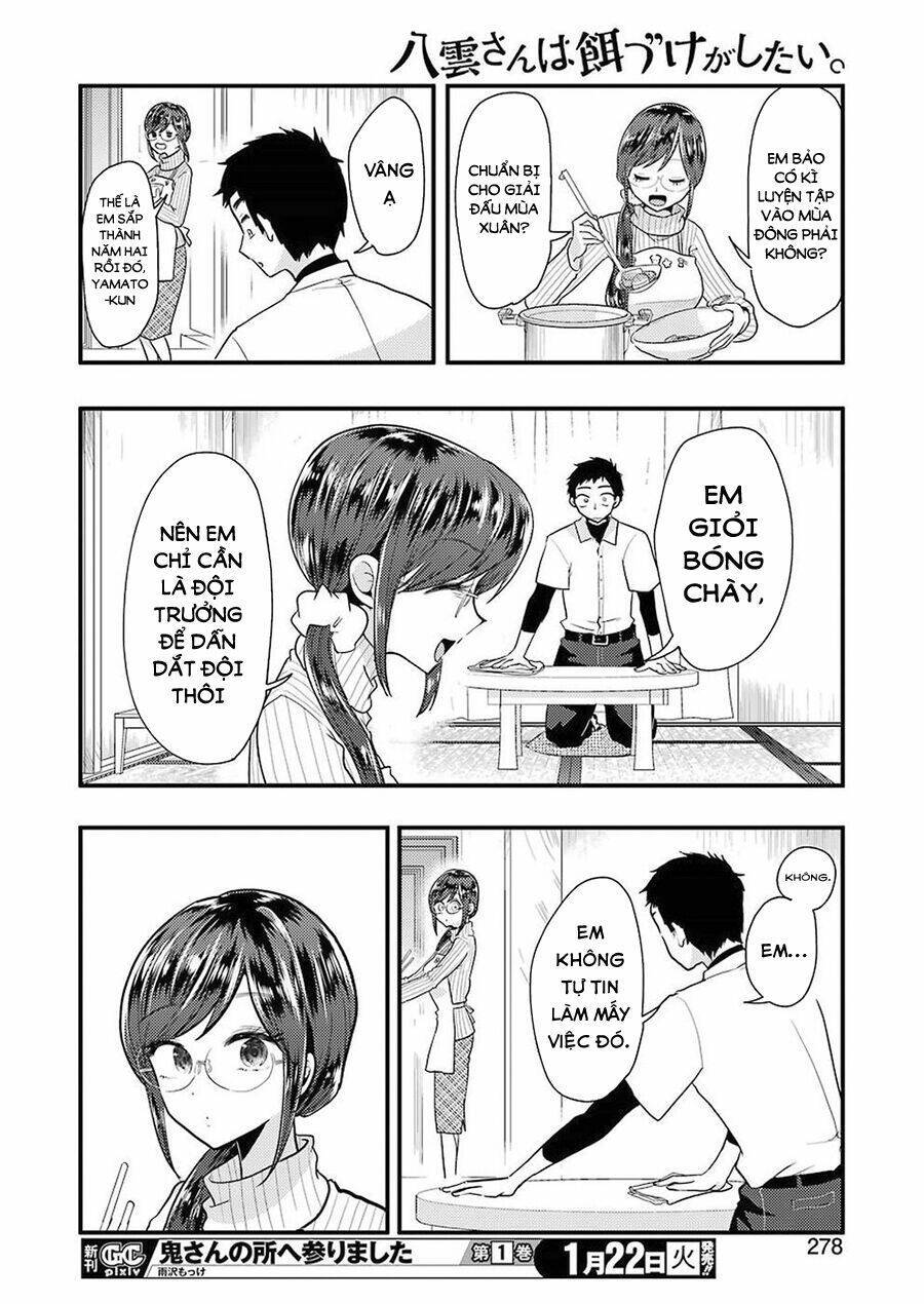 Yakumo-san wa Ezuke ga Shitai. Chapter 50: - ba chỉ om và sự cải thiện - Next Chapter 50.5