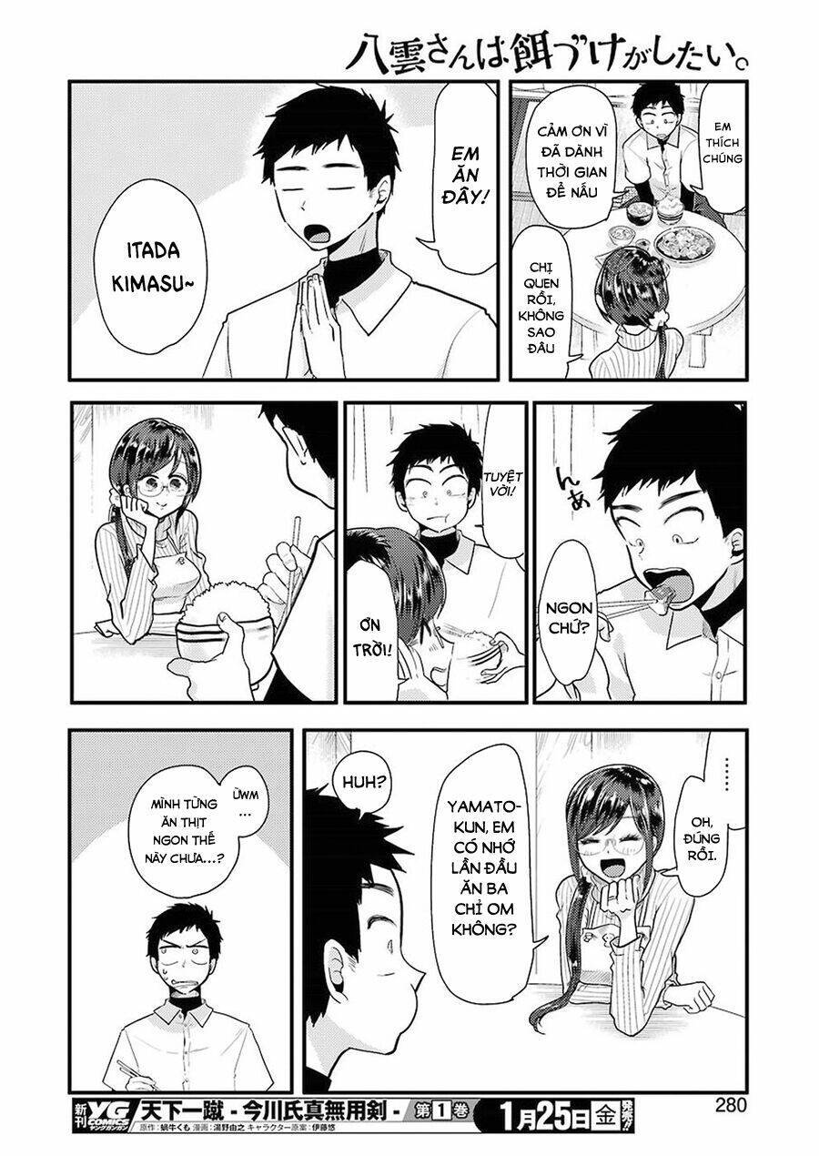 Yakumo-san wa Ezuke ga Shitai. Chapter 50: - ba chỉ om và sự cải thiện - Next Chapter 50.5