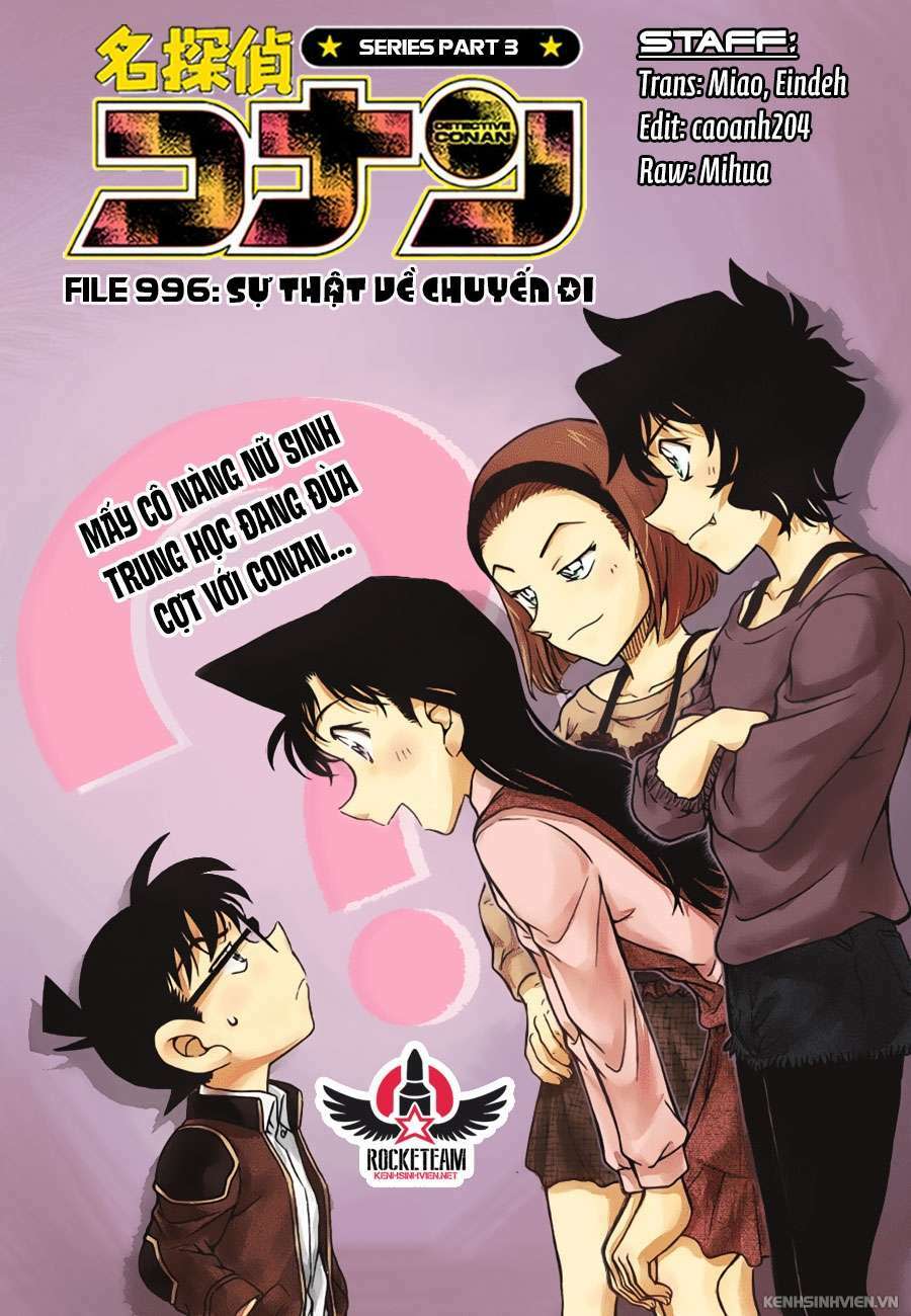 thám tử conan chapter 996 - Trang 2