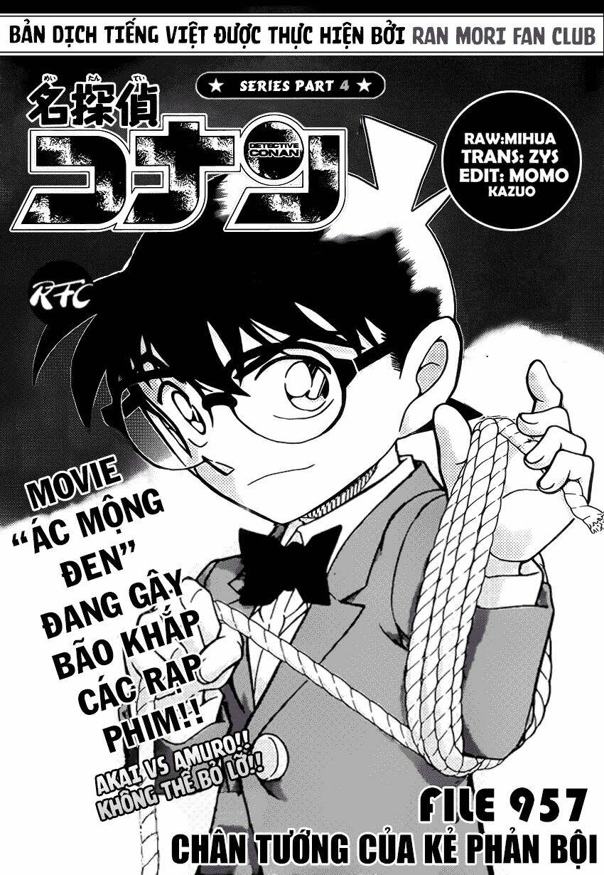 thám tử conan chapter 957 - Trang 2