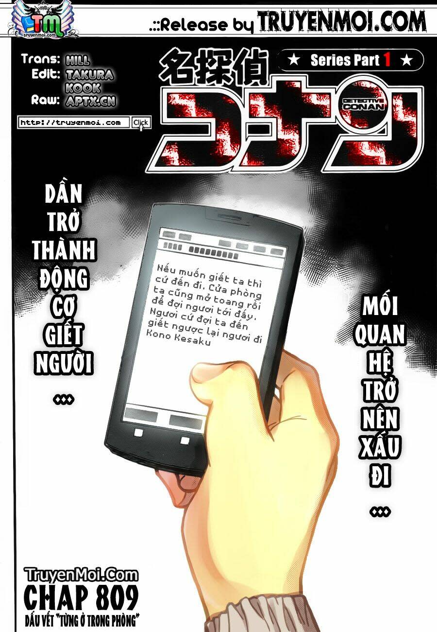 thám tử conan chapter 809 - Trang 2