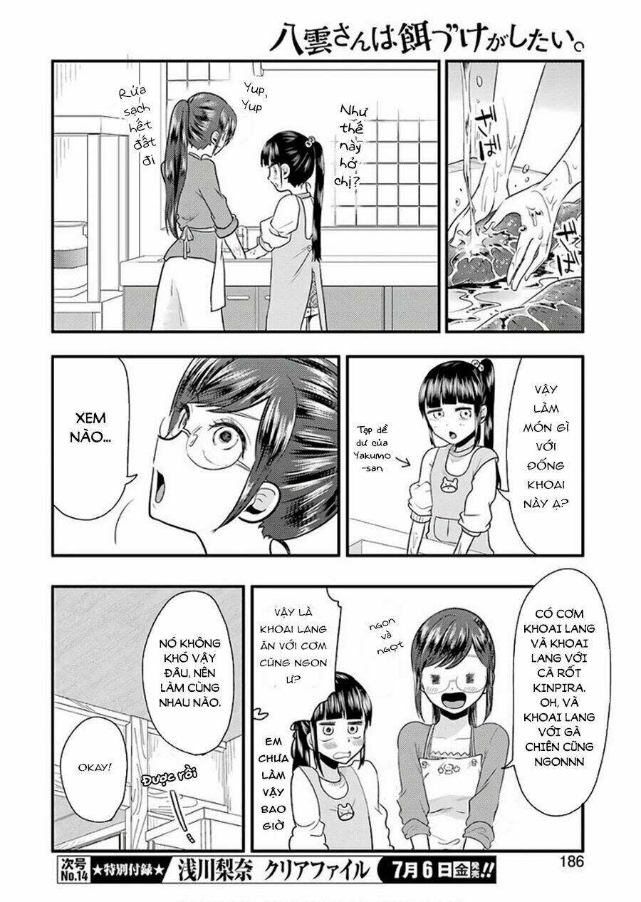 Yakumo-san wa Ezuke ga Shitai. Chapter 41: - tiệc thu hoạch của sakura - Next Chapter 42: - động lực