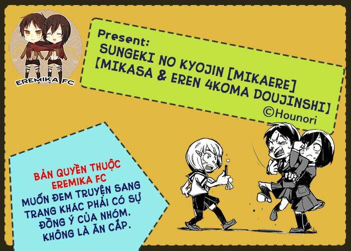 Những mẫu chuyện xoay quanh Eren và Mikasa Chapter 6 - Next 