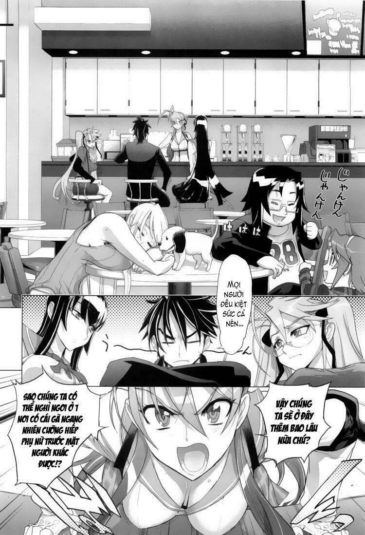 highschool of the dead chapter 19: - lá cờ của cái chế ... - Next chapter 20: - máu và người chết ...