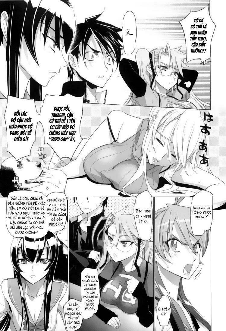 highschool of the dead chapter 19: - lá cờ của cái chế ... - Next chapter 20: - máu và người chết ...