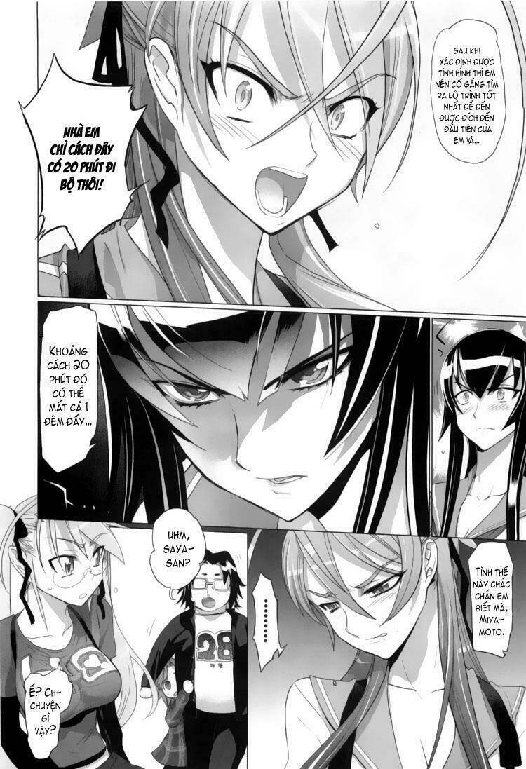 highschool of the dead chapter 19: - lá cờ của cái chế ... - Next chapter 20: - máu và người chết ...