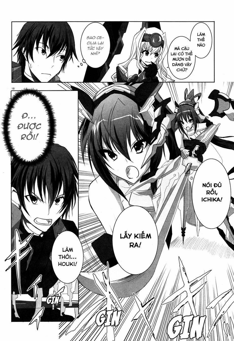 Infinite Stratos Chapter 5: - Học sinh chuyển đến là c ... - Trang 2