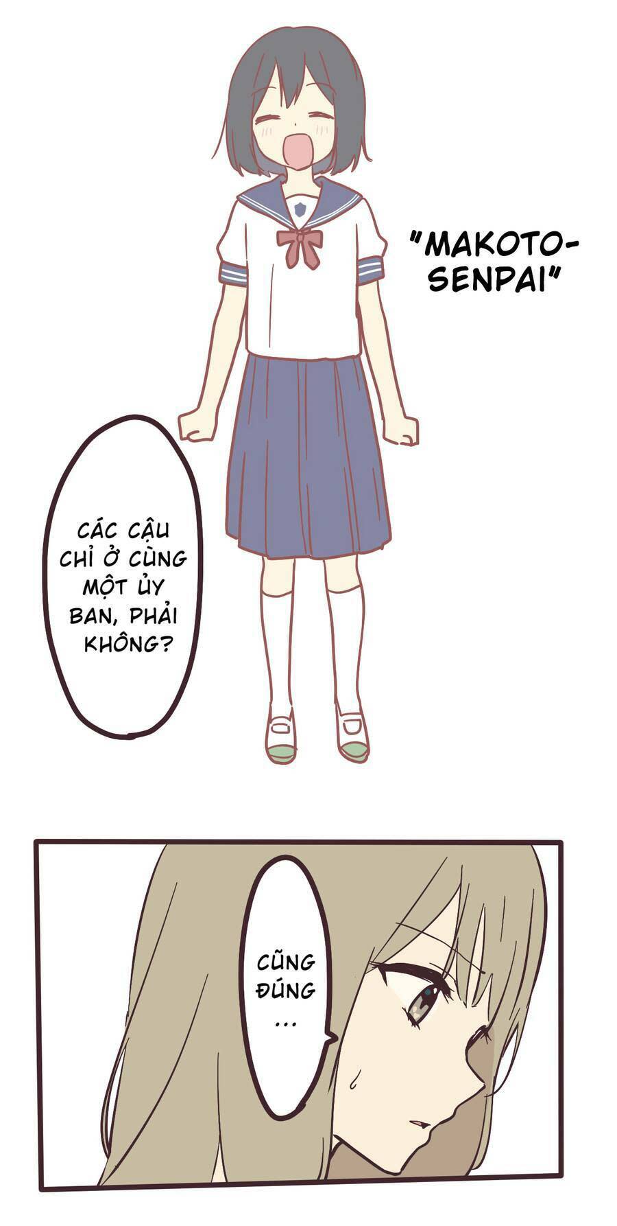 my crossdressing senpai chapter 4 - Next 